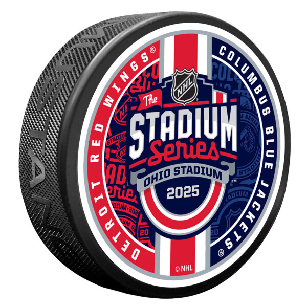 Mustang Puk Columbus Blue Jackets NHL 2025 Stadium Series - Event Puck