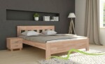 TEXPOL Jednolůžko JANA SENIOR BUK ROZMĚR: 90 x 200 cm