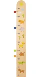 GOKI Dřevěný růstový metr Kamarádi z džungle / od 0 let (60916)