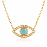 ELENYS Inner Vision – pozlacený náhrdelník 18K žluté zlato Délka: 40+5 cm / max. 45 cm
