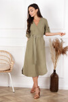 Merce Dress Gala Khaki