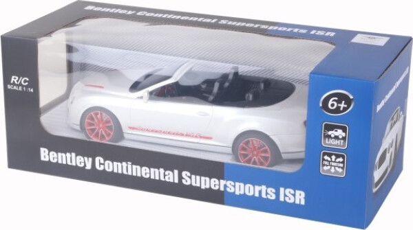 1:14 RC Bently GT Supersport kabriolet bílé/černé