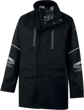 Pracovní parka Delta Plus nepromokavá GRAFIZ Barva: Černá, Velikost: 2XL (GRAFINOXX)