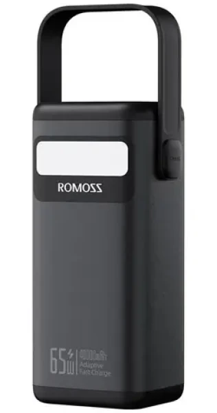 Romoss PMT40 40000mAh černá / Powerbanka / 65W / 2x USB-A + 1x USB-C + 1x Lightning (PMT40-182-2133H)