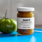 Nicolas Vahé Konfit ze zelených rajčat a bazalky 165 g, bílá barva, sklo