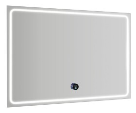 SAPHO - GEMINI zrcadlo s LED osvětlením 100x70cm, chytré funkce GM100K