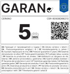 CERANO - Kompletní WC set Basic/Cesso - černá matná - WC tlačítko Maxio/Bílá - závěsné - předstěnová instalace - 49x36 CER-8050BD86213