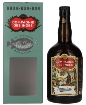 Compagnie des Indes JAMAICA Rum 5y 43% 0,7 l (holá lahev)