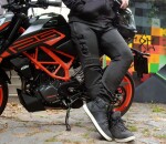 Kevlarové tepláky Trilobite Drible black - M / černá