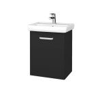 Dřevojas - Umyvadlová skříňka DOOR SZD 50 - N03 Graphite / Úchytka T01 / N03 Graphite / Levé 340476A