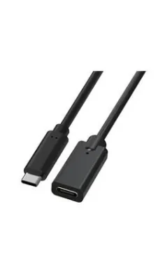 TB Touch USB-C (M) - USB-C (F) černá / Datový kabel / Thunderbolt 4/3 / 1 m (AKTBXIAPCCTB10B)