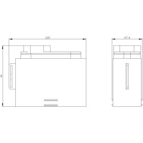 Siemens 3NJ69041DA00 kryt 4pólový 1 ks