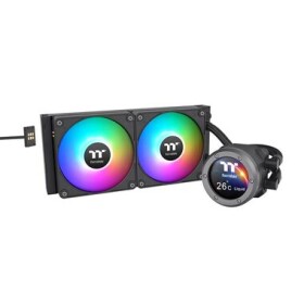 THERMALTAKE TH240 V2 Ultra EX ARGB černá / 2x 120mm / 2000 RPM / 68 CFM / A-RGB / AMD + Intel (CL-W414-PL12SW-A)