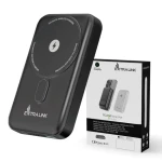 Extralink MagSafe grafitová / Powerbanka / 10000 mAh / MagSafe / PD 20W+15W / USB-C, USB-A