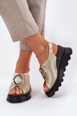 Bota na klínech model 213004 Step in style 37