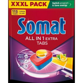 Somat tablety do myčky All in One Extra 115 ks