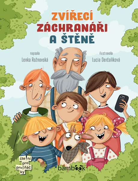 Zvířecí záchranáři a štěně - Lenka Rožnovská