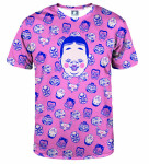 Aloha From Deer Kabuki Mask Pink T-Shirt TSH AFD927 Pink