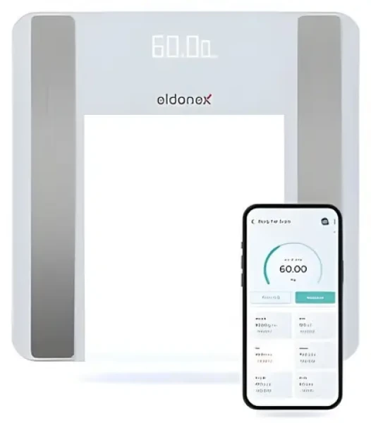 Eldonex BodyFit Pro bílá / Osobní váha / Digitální (EBS-1020-WH)