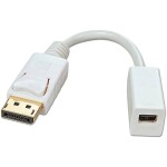 Digitus DisplayPort adapter cable, DP - HDMI type A M/F, 0.15m,w/interlock, DP 1.1a compatible, CE, bl