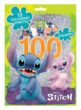 Lilo & Stitch - 100 samolepek s omalovánkovými listy