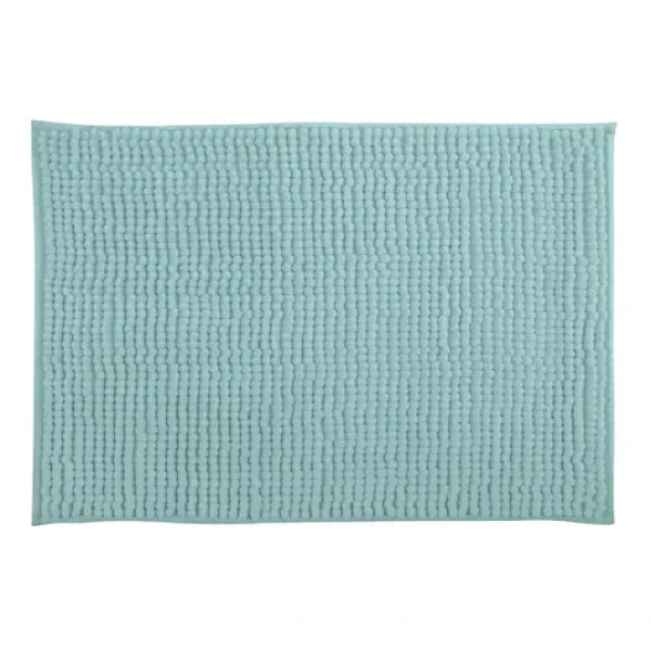 MSV CHENILLE koupelnová předložka 40 x 60 cm pastelově zelená / mikrovlákno / protiskluzová