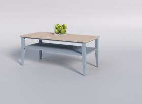 ARTEN (NANO Systems s.r.o.) Bukový konferenční stolek TALO-STL1 140x80 (Šedá)