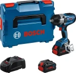 Bosch GDS 18V-1000 Professional / Aku rázový utahovák / 18V / až 1750 ot-min / až 2600 rázů-min / 1 000 Nm (06019J8302)