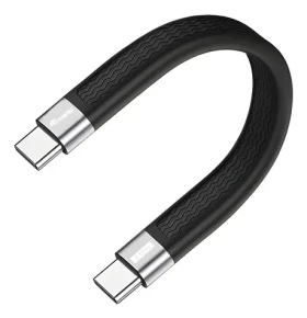Equip USB4 Gen 3x2 PD 240 W černá / Datový a nabíjecí kabel / USB-C - USB-C / 40 Gbit/s / 0,13 m (128410)