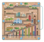 2Kids Toys Magnetická hrací deska City