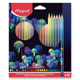 Pastelky Maped Deepsea Paradise - 24 barev