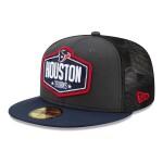 New Era Pánská kšiltovka Houston Texans NFL Official 2021 Draft 59FIFTY Fitted Velikost: 7