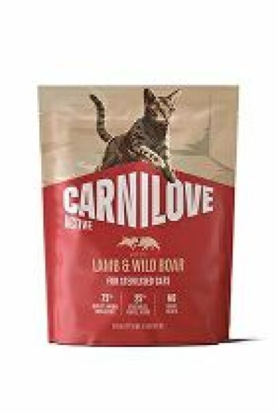 Carnilove Cat Active Dry Lamb& Wild Steril.Ad.AB400g
