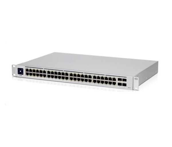 UBNT UniFi Switch USW-48-POE Gen2 [24xGigabit, 32x PoE out 240W, 802.3at/af, 4xSFP, 104Gbps] EDF_1017401
