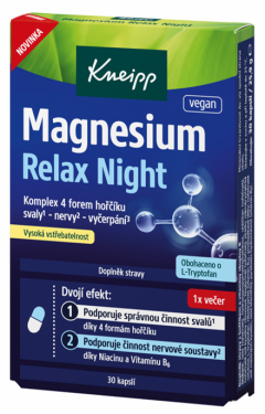 Kneipp Magnesium relax night 30 tablet