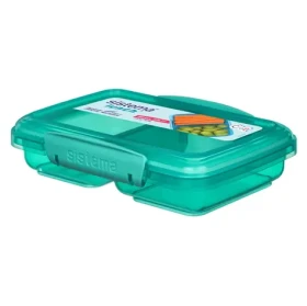 Sistema Lunch Krabička na svačinu se 2 oddíly 350 ml zelená (8592001419421)