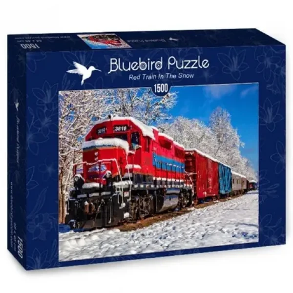 BLUEBIRD Puzzle Vlak v zimě