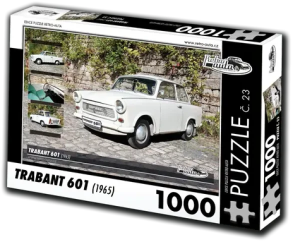 RETRO-AUTA Puzzle č.23 Trabant 601 (1965)