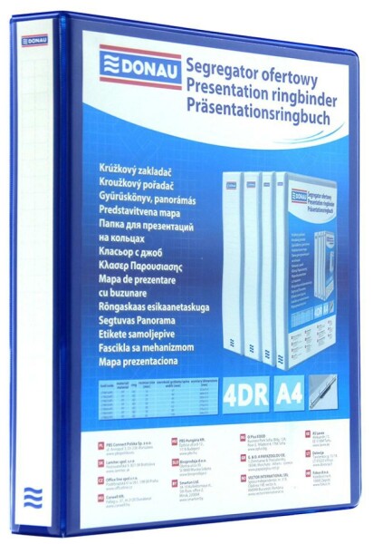 DONAU pořadač, mm, PP,
