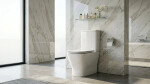 WC kombi komplet SAT B-Way vírové včetně prkénka softclose, vario odpad SAT2168STORP SAT2168STORP