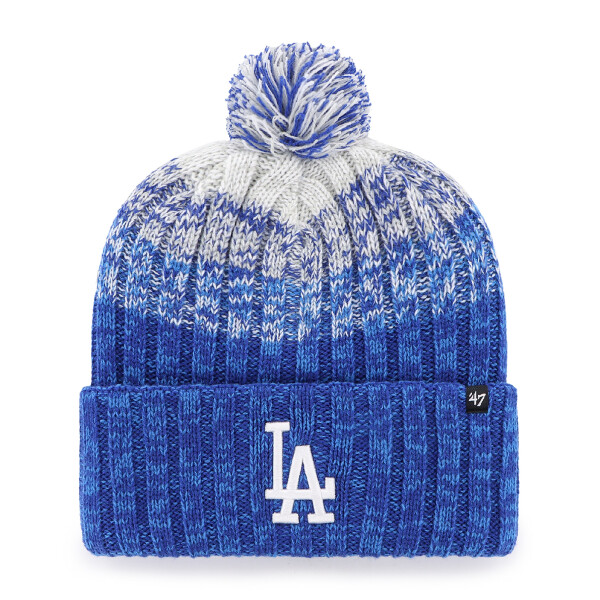 47 Brand Pánská zimní čepice Los Angeles Dodgers MLB Cascade ’47 CUFF KNIT Royal