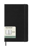 Moleskine Plánovací zápisník 2025 černý L, tvrdý