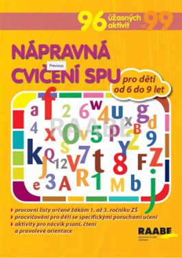 Nápravná cvičení pro žáky s SPU - kolektiv autorů