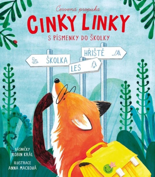 Cinky linky: S písmenky do školky - Červená propiska