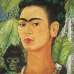 Nástěnný kalendář poznámkový 2027 Notique Frida Kahlo, 30 x 30 cm