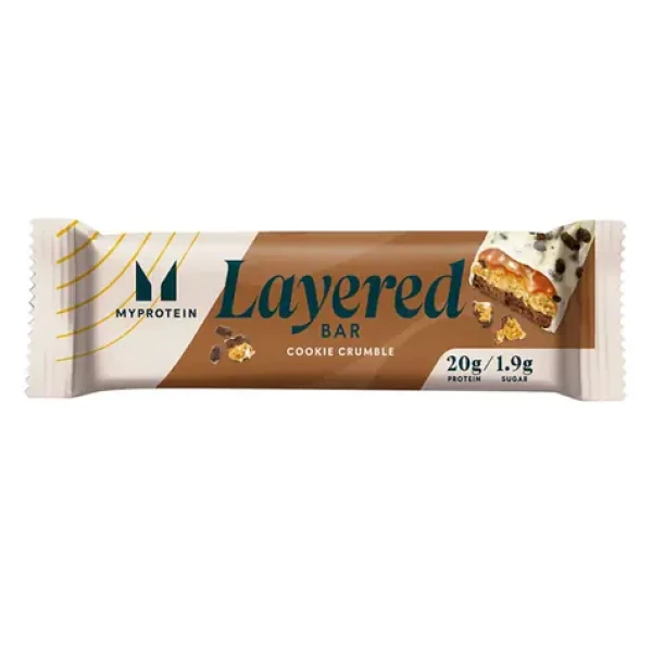 MyProtein Layered Protein Bar 60 g cookie crumble (16194)