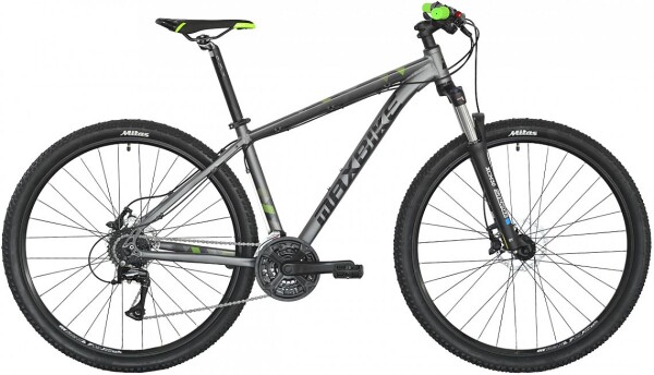 MAXBIKE Toba 29", barva šedá, rám