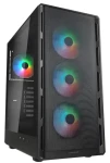 COUGAR Airface Pure RGB černá / PC skříň / ATX / micro-ATX / mini-ITX / ARGB / bez zdroje (CGR-2GA5B-RGB)