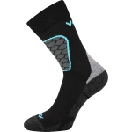 VOXX Ponožky sportovní se stříbrem SOLAX černé 43-46 113673