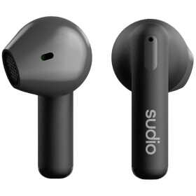 Sudio A1 In Ear Headset Bluetooth® stereo černá headset, Nabíjecí pouzdro, dotykové ovládání